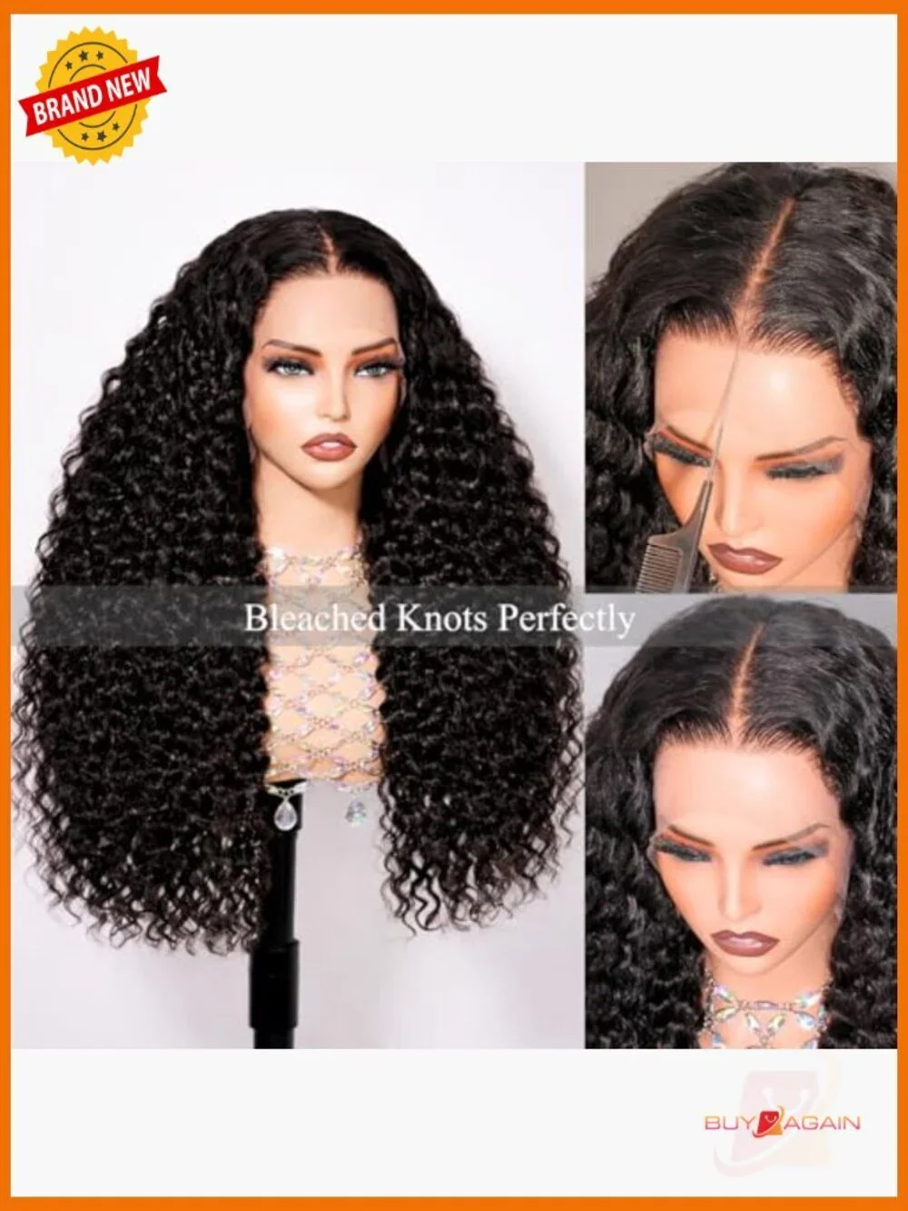 13x6 Deep Wave Lace Front Wig Human Hair 180 Density 28in Full Lace Frontal Wig